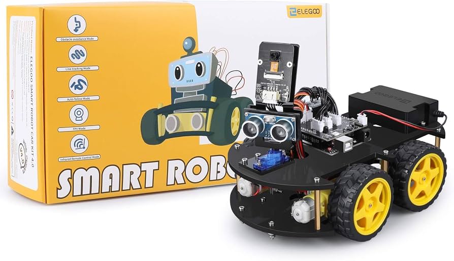 Unboxing and Assemble of Elegoo Smart Robot Car V4.0
