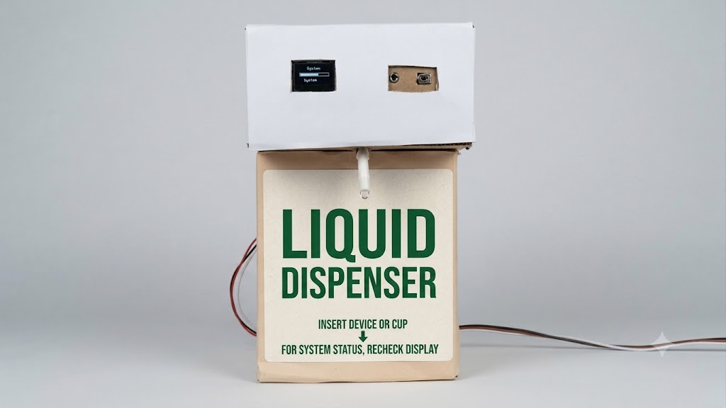 Smart Liquid Dispenser Using Arduino