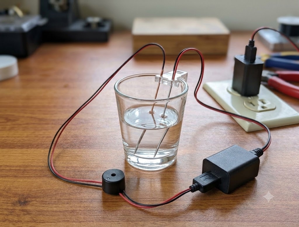 Overhead Water Tank Alert System